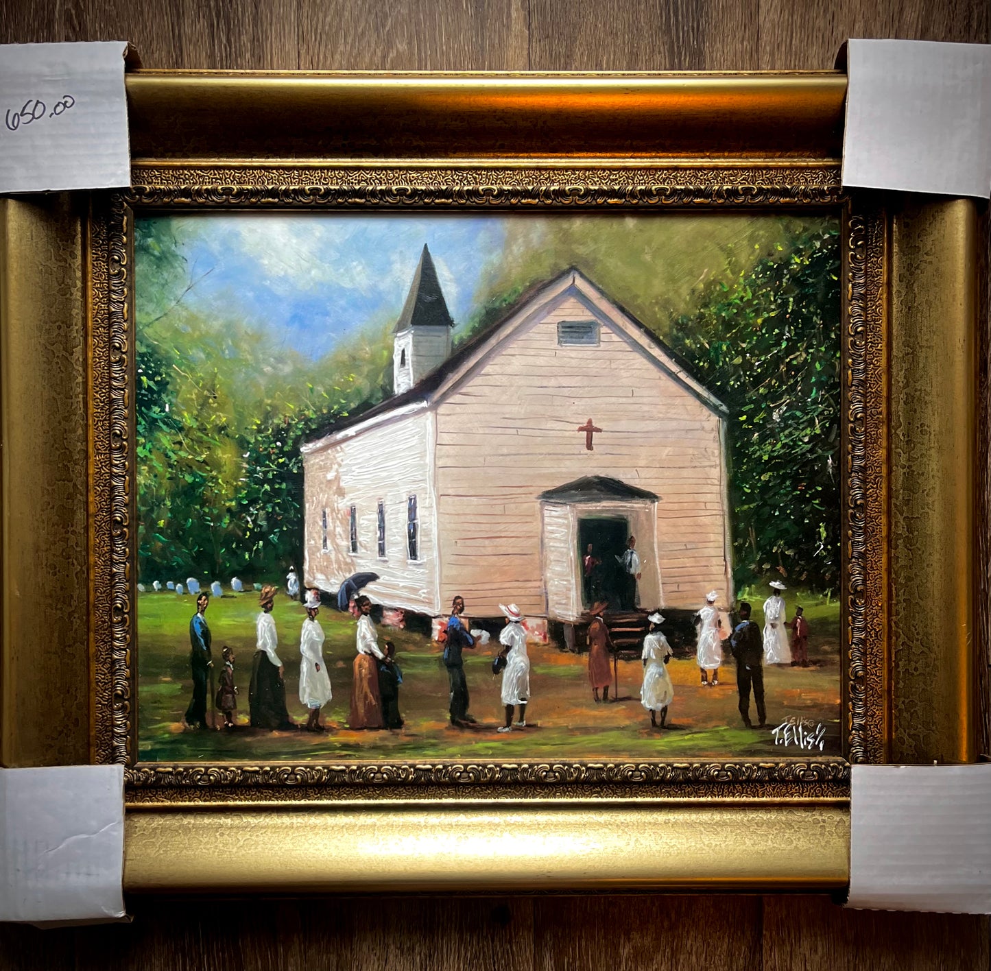 “Sunday Worship ⛪️” (Framed)
