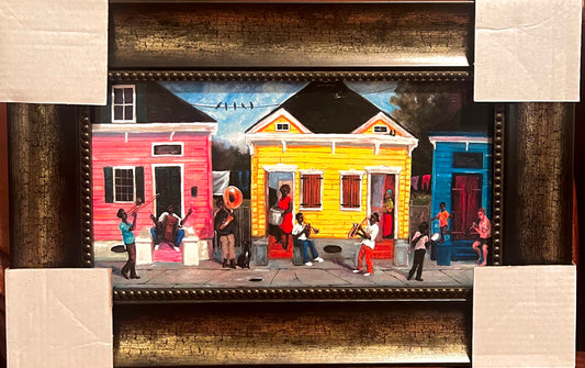 “My Block🎭” (Framed)