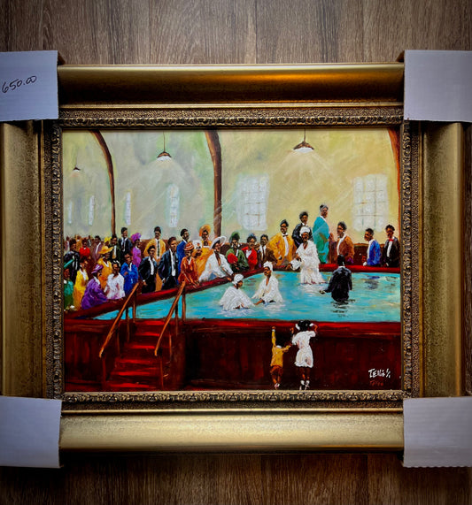 “Baptized in His House”