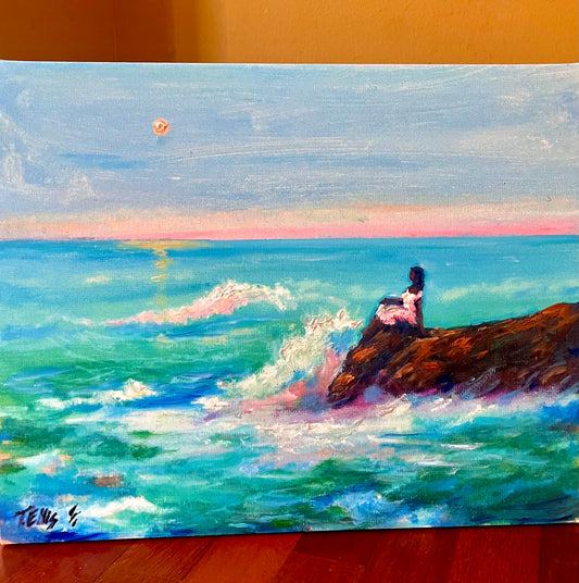 “Her Seaside Escape🌊”