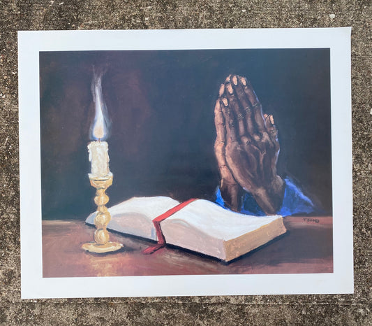 “Praying Hands🙏🏾” (Unframed)