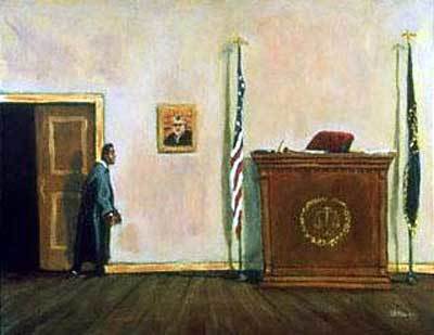 Here comes the Judge